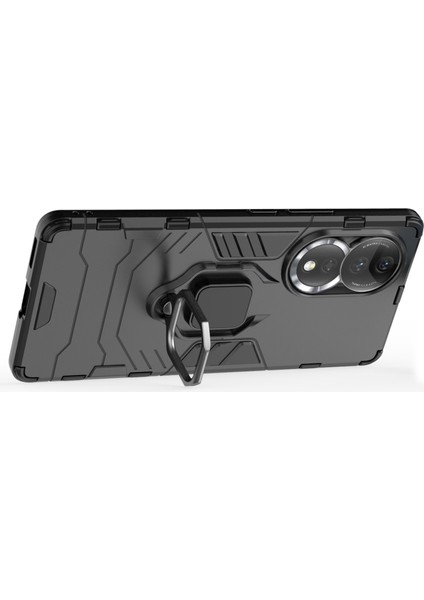 Honor 80 5g Için Cep Telefonu Koruyucu Kılıf, Yüzük Kickstand Hard Pc + Yumuşak Tpu Anti-Damla Kapağı (Yurt Dışından) fiyatları