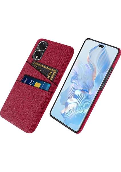 Honor 80 Pro 5g Bez Doku Doku Telefon Kılıfı Çift Kart Yuvaları Anti-Drop Pc Koruyucu Kapak (Yurt Dışından)