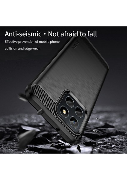 Onur Için X8 4g / X30I Fingerprint Önleyici Telefon Kılıfı Karbon Fiber Doku Esnek Tpu Fırçalanmış Koruyucu Kabuk (Yurt Dışından) indirimleri