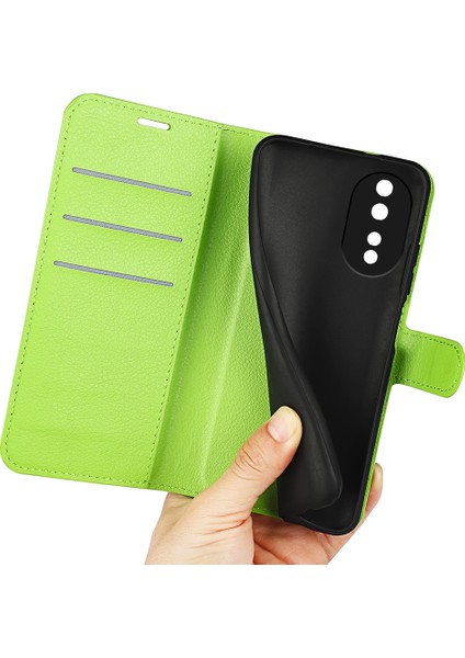 Honor 80 5g Litchi Doku Pu Deri Deri Stand Cüzdan Telefon Kapağı Tam Koruma Flip Scratch Anti Anti Tele Kılıfı (Yurt Dışından) indirimleri