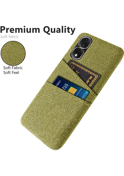 Honor 80 Pro 5g Bez Doku Doku Telefon Kılıfı Çift Kart Yuvaları Anti-Drop Pc Koruyucu Kapak (Yurt Dışından) modelleri