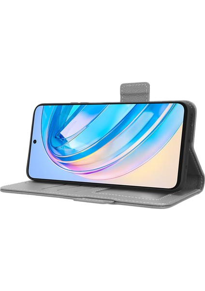 Onur Için X8A 4g Pu Deri Telefon Kılıfı Flip Folio Stand Litchi Textureshock Geçirmez Kapak Cüzdan (Yurt Dışından) indirimleri