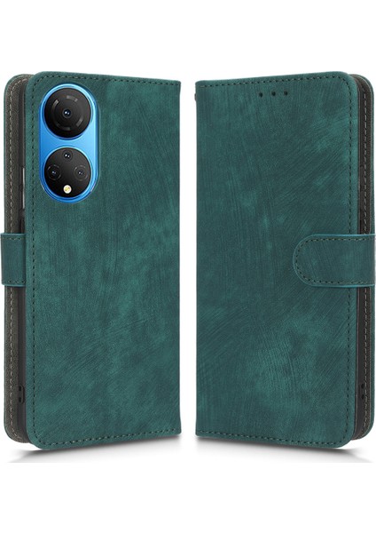 Honor X7 Için Telefon Kapağı, Katlanabilir Stand Manyetik Pu Deri Koruyucu Telefon Cüzdan Kılıfı (Yurt Dışından)