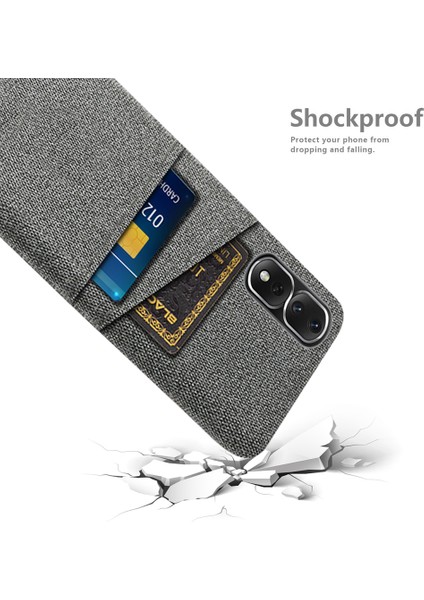 Honor 80 Pro 5g Bez Doku Doku Telefon Kılıfı Çift Kart Yuvaları Anti-Drop Pc Koruyucu Kapak (Yurt Dışından) fırsatları