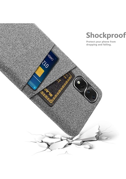 Honor 80 Pro 5g Bez Doku Doku Telefon Kılıfı Çift Kart Yuvaları Anti-Drop Pc Koruyucu Kapak (Yurt Dışından) fırsatları