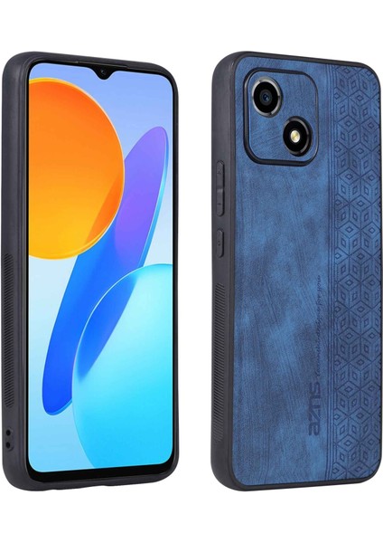 Azns Onur Için Play 30 5g Baskılı Desenli Telefon Kılıf Anti-Slip Yan Kenar Pu Deri Kaplamalı Tpu Arka Kapak (Yurt Dışından)