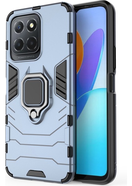 Honine Tutucu Kickstand Koruyucu Telefon Kapağı Honor X8 5g, Sert Pc Yumuşak Tpu Anti-Scratch Hibrit Kılıf (Yurt Dışından)