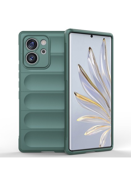 Honor Için 80 Se 5g Şok Geçirmez Tpu Cep Telefonu Kapağı Sağlam Sırt Olmayan Cep Telefon Kılıfı (Yurt Dışından)