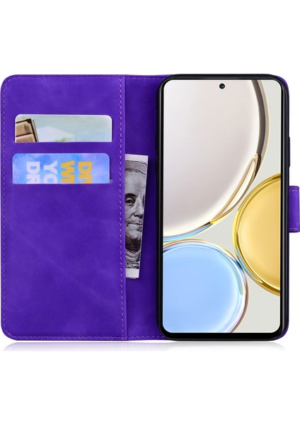 Onur Için X8A 4g Anti-Solma Pu Deri Telefon Kapağı Kelebek Baskı Cüzdan Stand Önleme Anti Tele Kılıfı (Yurt Dışından) fırsatları