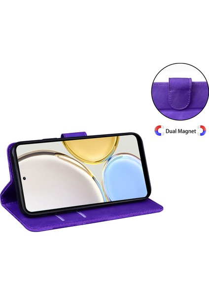 Onur Için X8A 4g Anti-Solma Pu Deri Telefon Kapağı Kelebek Baskı Cüzdan Stand Önleme Anti Tele Kılıfı (Yurt Dışından) indirimleri