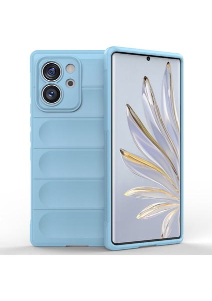 Honor Için 80 Se 5g Şok Geçirmez Tpu Cep Telefonu Kapağı Sağlam Sırt Olmayan Cep Telefon Kılıfı (Yurt Dışından)