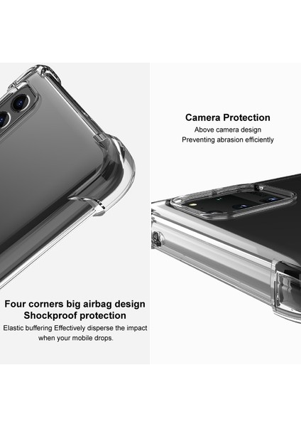 Imak Için Imak X30 5g / X40 Gt 5g / Magic4 Lite 5g Dört Köşe Hava Yastığı Damla Damla Geçirmez Tpu Kılıf Anti-Çizelge Telefon Kapağı (Yurt Dışından) modelleri