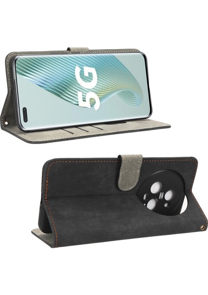 Honor Magic5 Pro Telefon Cüzdan Kılıfı Pu Deri Stand Telefon Kapağı Kayış (Yurt Dışından) indirimleri