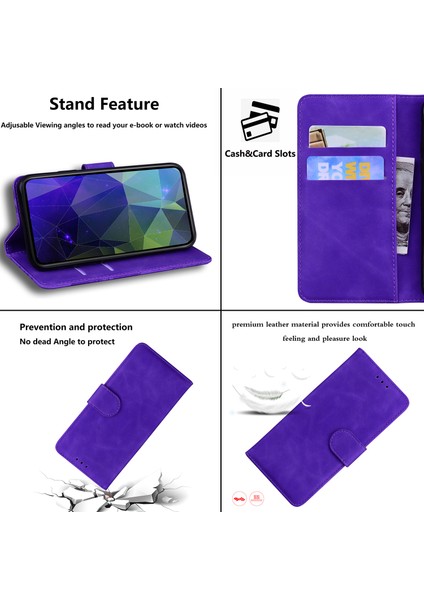 Honor X8A 4g Cüzdan Telefon Kılıfı Stand Boyu Deriz Pu Deri Akıllı Telefon Kapağı Stand (Yurt Dışından)