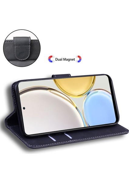 Onur Için X7A 5g Stand Cüzdan Kapağı Kaplan Deseni Basmış Pu Deri Flip Telefon Kılıfı (Yurt Dışından) fırsatları