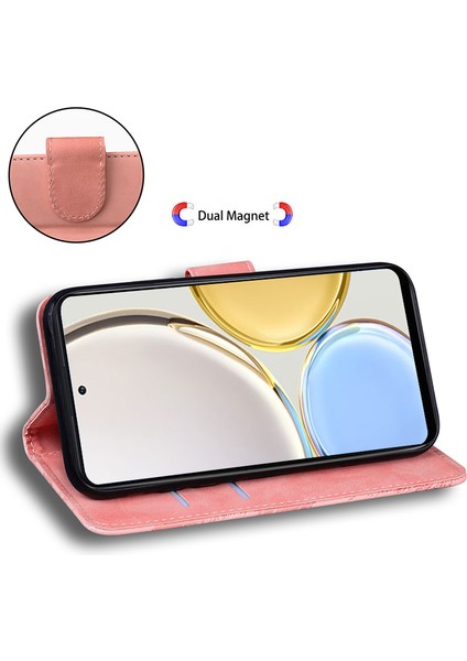 Honor X8A 4g Cüzdan Kılıfı Tiger Baskılı Pu Deri Flip Folio Telefon Kapağı Stand (Yurt Dışından) fırsatları