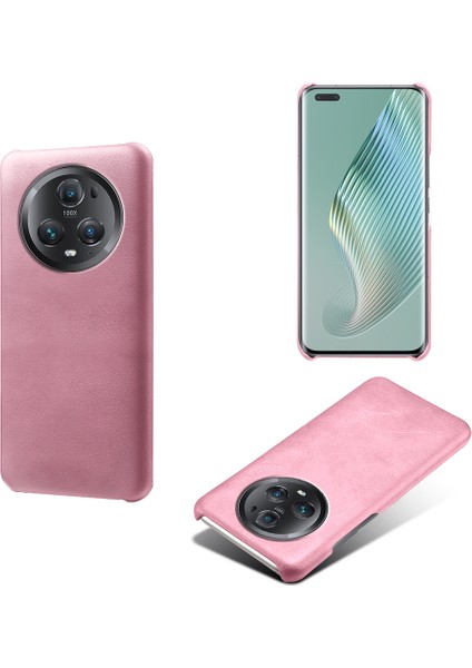 Honor Magic5 Pro Calf Doku Telefon Kılıfı Deri Kaplamalı Pc Telefon Kapağı (Yurt Dışından)