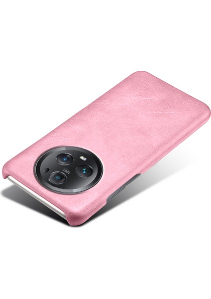 Honor Magic5 Pro Calf Doku Telefon Kılıfı Deri Kaplamalı Pc Telefon Kapağı (Yurt Dışından)