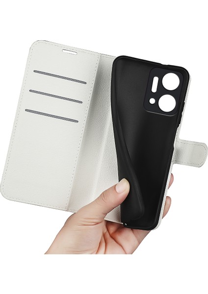 Onur Için X7A 4g Stand Cüzdan Pu Deri Telefon Kılıfı Litchi Doku Kıvlatıcı Anti-Slatch Telefon Kapağı (Yurt Dışından) indirimleri