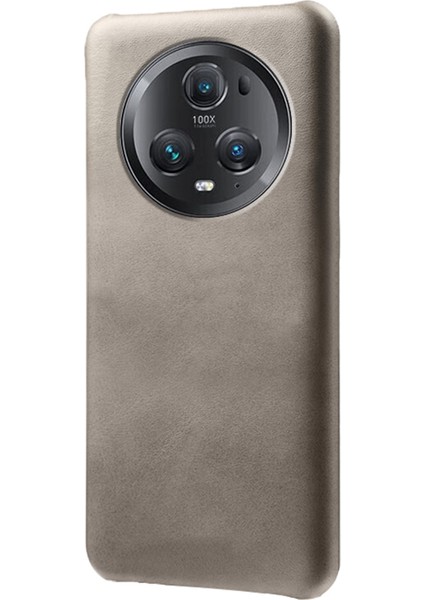 Honor Magic5 Pro Calf Doku Telefon Kılıfı Deri Kaplamalı Pc Telefon Kapağı (Yurt Dışından)