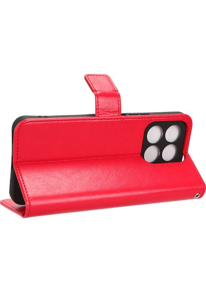 Onur Için X8A 4g Pu Deri Telefon Kılıfı Cüzdan Çılgın At Dokusu Stand Flip Folio Cover (Yurt Dışından) indirimleri