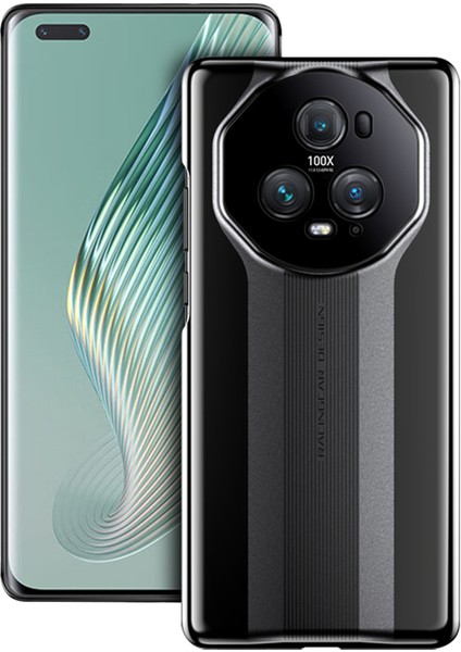 Honor Magic5 Prosh Foply Şok Geçirmez Kasa Elektrokaplanmış Sabit Pc Çizgiye Dönüş Kapağı (Yurt Dışından)