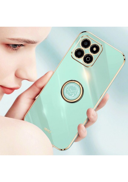 Onur Için Xinli 4g Elektrapılaşma Çerçeve Telefon Kılıf Yüzüğü Kickstand Tpu Arka Kapak (Yurt Dışından) modelleri