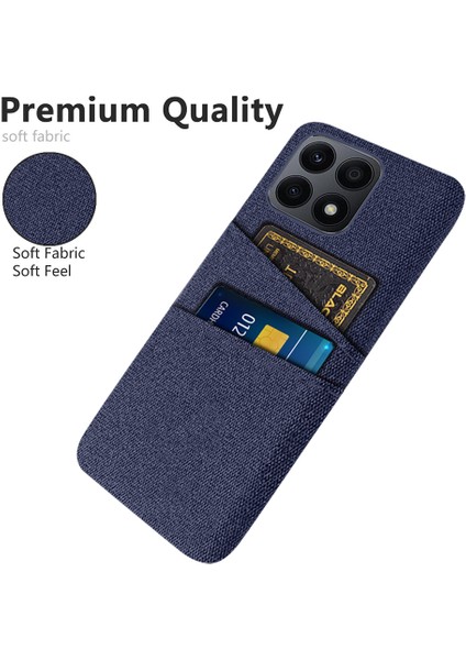 Çift Kart Yuvaları Honor X8A 4g Için Sert Pc Telefon Kılıfı, Kumaş Doku Koruyucu Telefon Kapağı (Yurt Dışından) fiyatları