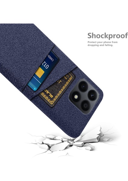 Çift Kart Yuvaları Honor X8A 4g Için Sert Pc Telefon Kılıfı, Kumaş Doku Koruyucu Telefon Kapağı (Yurt Dışından) fırsatları