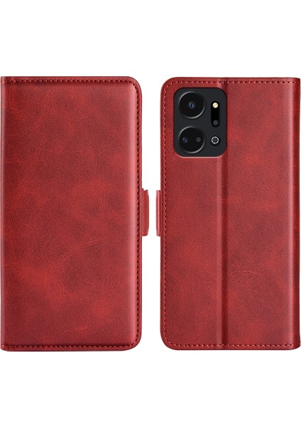 Onur Için X7A 4g Telefon Kılıfı Deri Buzağı Dokusu Manyetik Stand Cüzdan Cep Telefonu Kapağı (Yurt Dışından)