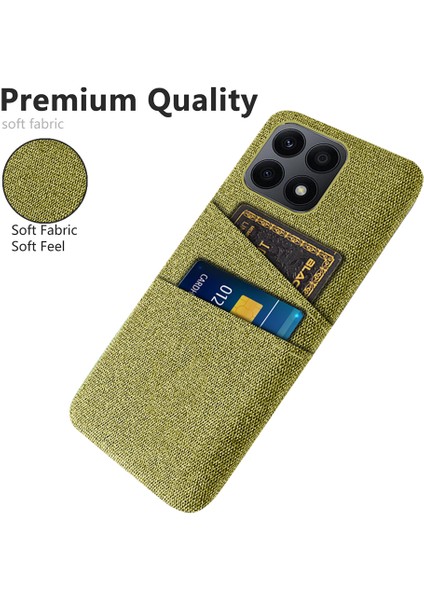 Çift Kart Yuvaları Honor X8A 4g Için Sert Pc Telefon Kılıfı, Kumaş Doku Koruyucu Telefon Kapağı (Yurt Dışından) fiyatları