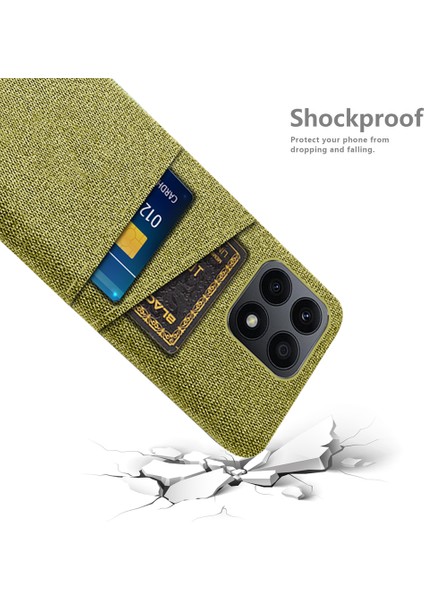 Çift Kart Yuvaları Honor X8A 4g Için Sert Pc Telefon Kılıfı, Kumaş Doku Koruyucu Telefon Kapağı (Yurt Dışından) fırsatları