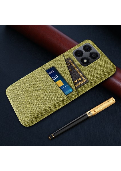 Çift Kart Yuvaları Honor X8A 4g Için Sert Pc Telefon Kılıfı, Kumaş Doku Koruyucu Telefon Kapağı (Yurt Dışından) indirimleri