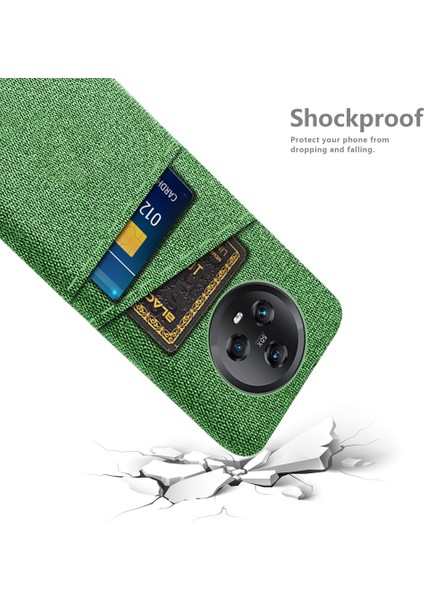 Çift Kart Yuvaları Honor Magic5 Için Telefon Kılıfı, Kumaş Doku Sert Pc Koruyucu Telefon Kapağı (Yurt Dışından) fırsatları