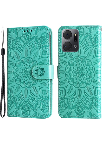 Honor X7A 5g Için Telefon Stand Kılıfı, Pu Deri Cüzdan Telefon Kapağı El Kayışı ile (Yurt Dışından) fiyatları