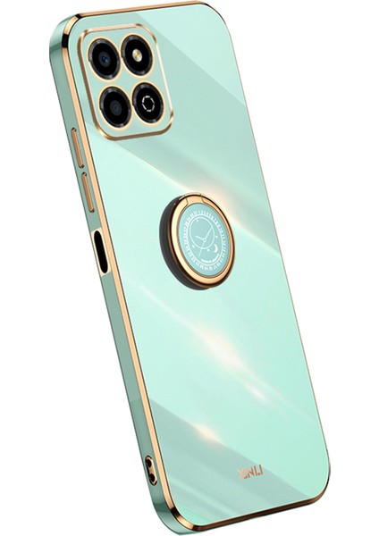Onur Için Xinli 4g Elektrapılaşma Çerçeve Telefon Kılıf Yüzüğü Kickstand Tpu Arka Kapak (Yurt Dışından)