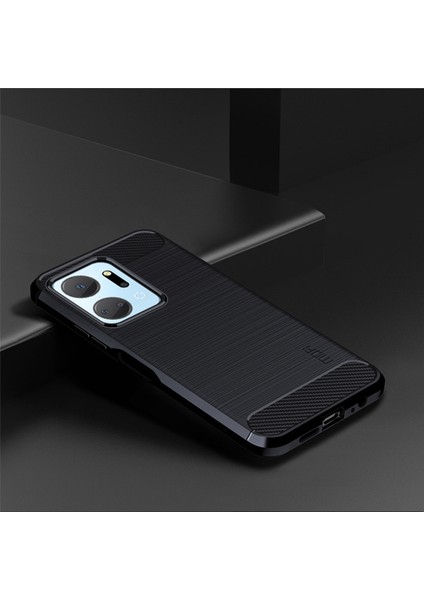 Onur X7A 5g / Play 40 Plus 5g Karbon Fiber Fırçalı Telefon Kabuğu Için Tpu Kapağı (Yurt Dışından) indirimleri