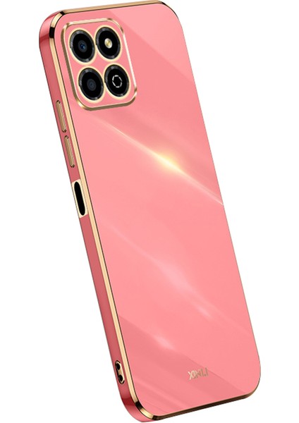 X8A 4g, Honor Için Xinli Elektraptaşlama Çerçevesi Telefon Kılıfı, Dalgalı Yumuşak Tpu Telefon Kapağı (Yurt Dışından)