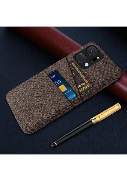 Honor X7A 5g Anti-Dut Bezi Doku Telefon Kapağı Cep Telefonu Koruyucu Kılıf 2 Kart Yuvası (Yurt Dışından) indirimleri