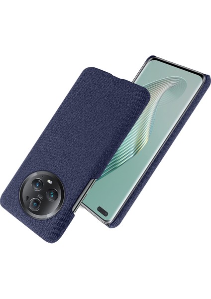 Honor Magic5 Pro Cep Telefonu Kılıfı Düz ​​renk Şok Geçirmez Sabit Pc+Bez Telefon Geri Kapak (Yurt Dışından) indirimleri