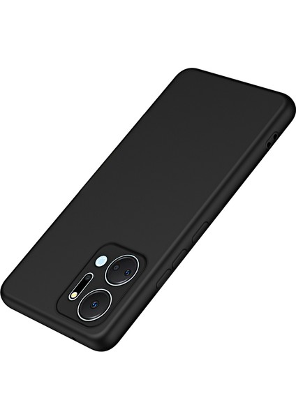 Onur Için X7A 5g Fiber Astar Yumuşak Tpu Arka Kapak 2.2mm Kalınlık Kauçuklu Telefon Kılıfı (Yurt Dışından)