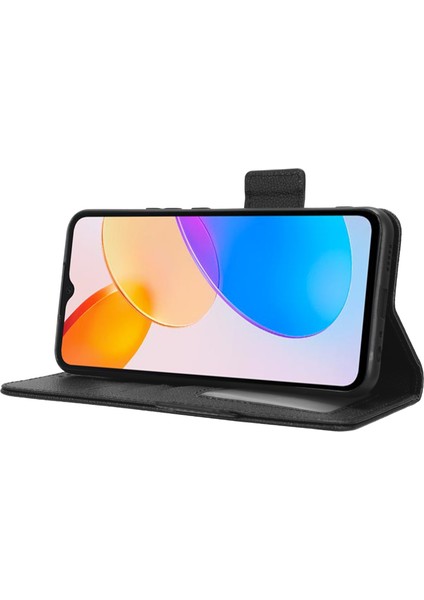 Onur Için X5 4g Litchi Doku Cüzdan Stand Telefon Kapağı Pu Deri Manyetik Telefon Kılıfı (Yurt Dışından) fırsatları