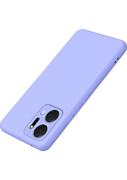 Onur Için X7A 5g Fiber Astar Yumuşak Tpu Arka Kapak 2.2mm Kalınlık Kauçuklu Telefon Kılıfı (Yurt Dışından)