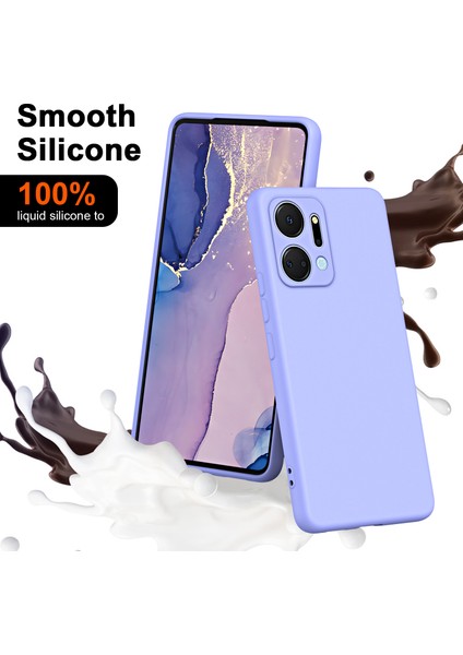 Onur Için X7A 5g Fiber Astar Yumuşak Tpu Arka Kapak 2.2mm Kalınlık Kauçuklu Telefon Kılıfı (Yurt Dışından) fiyatları