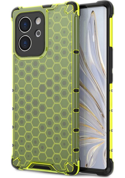 Tpu Sert Pc Telefon Kılıfı Honor 80 Se 5g Petek Dokusu Şok Geçirmez Kapak (Yurt Dışından)