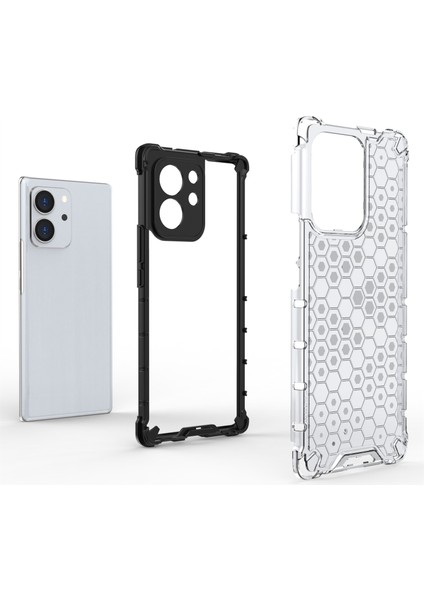 Tpu Sert Pc Telefon Kılıfı Honor 80 Se 5g Petek Dokusu Şok Geçirmez Kapak (Yurt Dışından) fiyatları