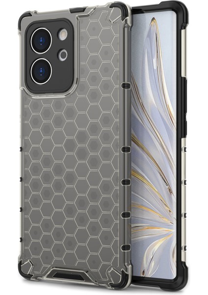 Tpu Sert Pc Telefon Kılıfı Honor 80 Se 5g Petek Dokusu Şok Geçirmez Kapak (Yurt Dışından)