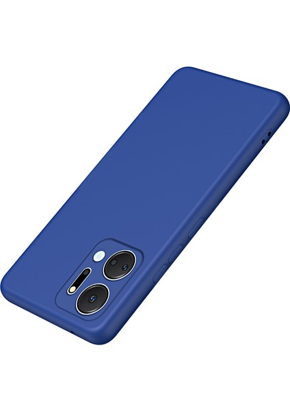 Onur Için X7A 5g Fiber Astar Yumuşak Tpu Arka Kapak 2.2mm Kalınlık Kauçuklu Telefon Kılıfı (Yurt Dışından)