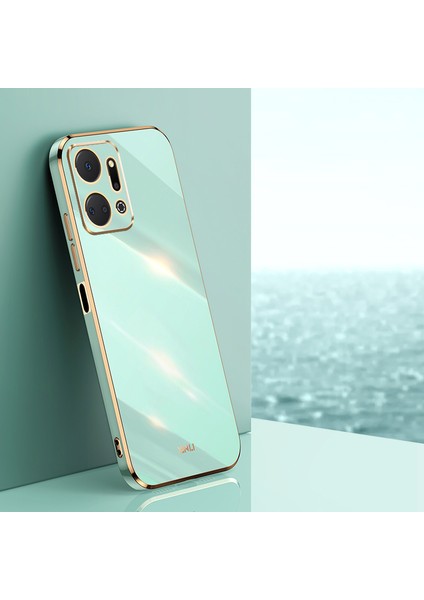 Xinli Telefon Tpu Onur Için Kılıf X7A 5g, Hassas Kesim Lens Koruma Elektrapılaşma Telefon Kapağı (Yurt Dışından) modelleri