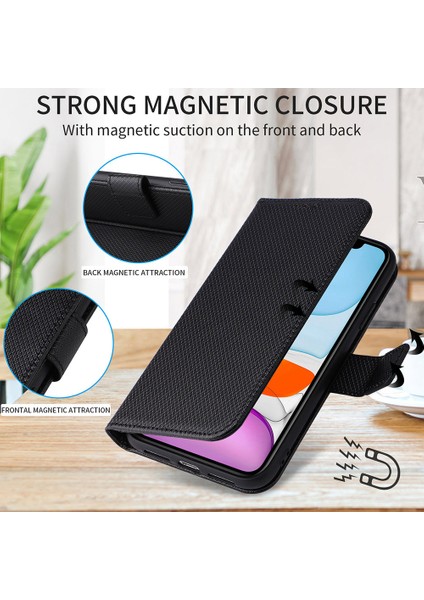 Honor Için Magic5 5g Elmas Texture Pu Deri Dal Damla Geçirmez Telefon Kılıfı Katlama Stand Cüzdan Kapağı (Yurt Dışından) fiyatları